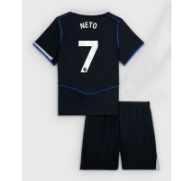 Chelsea Pedro Neto #7 Koszulka Trzecia dzieci 2025-26 Krótki Rękaw (+ krótkie spodenki)